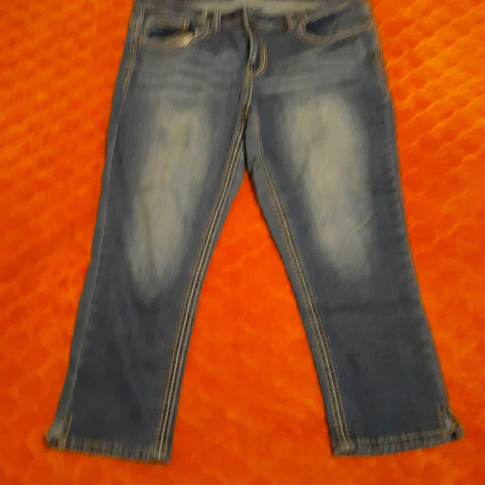 Denim Cropped Jean's